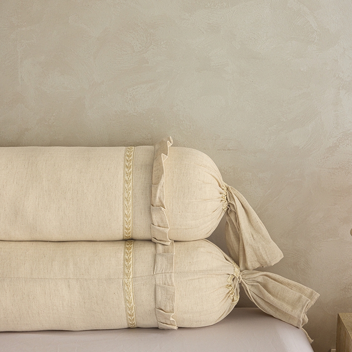 91家纺网 家纺一手货源 找家纺 昕科 2025新款亚麻糖果长抱枕-多功能睡觉长抱枕头沙发靠枕芯亚麻可拆洗长抱枕糖果枕 糖果枕-一只