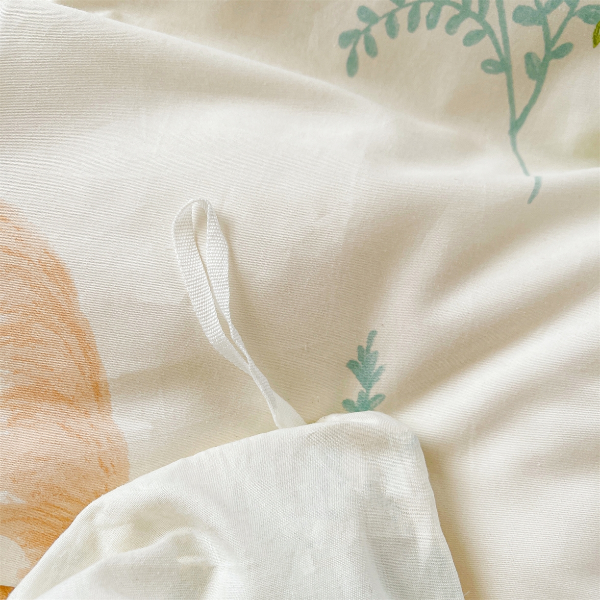 91家纺网 家纺一手货源 找家纺 宜凡家纺 2025新款全棉韩版床裙四件套 秋日恋歌