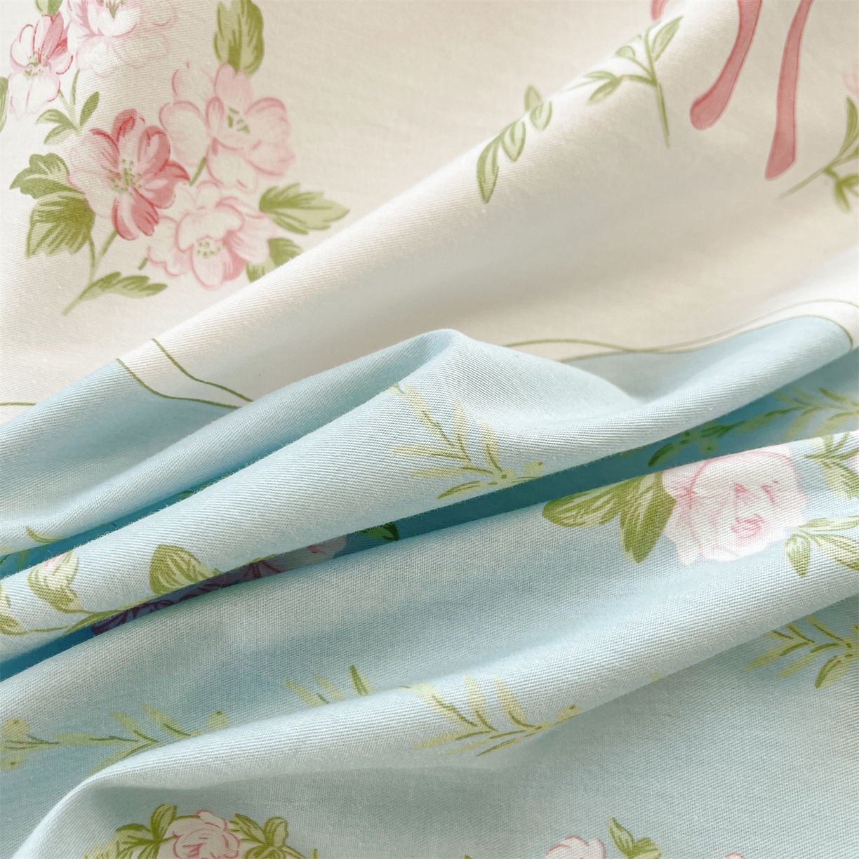 91家纺网 家纺一手货源 找家纺 （总）宜凡家纺 2025新款全棉韩版床裙四件套