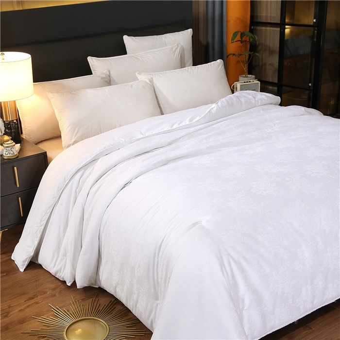 91家纺网 家纺一手货源 找家纺 （总）尚品家纺 2025全棉提花手工订花蚕丝被冬被子母被