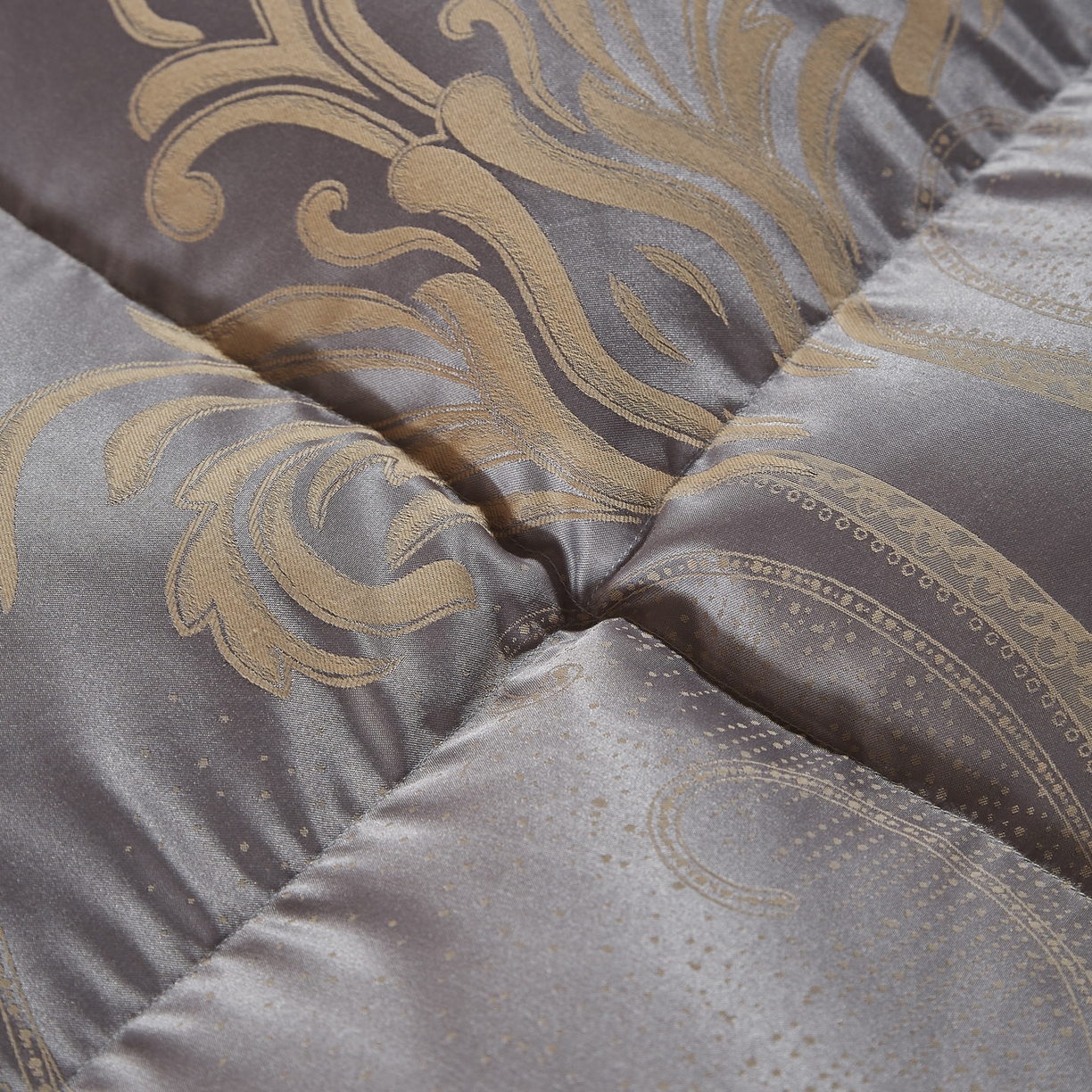 91家纺网 家纺一手货源 找家纺 暖羽屋羽绒馆2025新款色织提花 95白鹅绒丝被子 羽绒被芯 春秋被双人加厚冬被 H欧罗雅