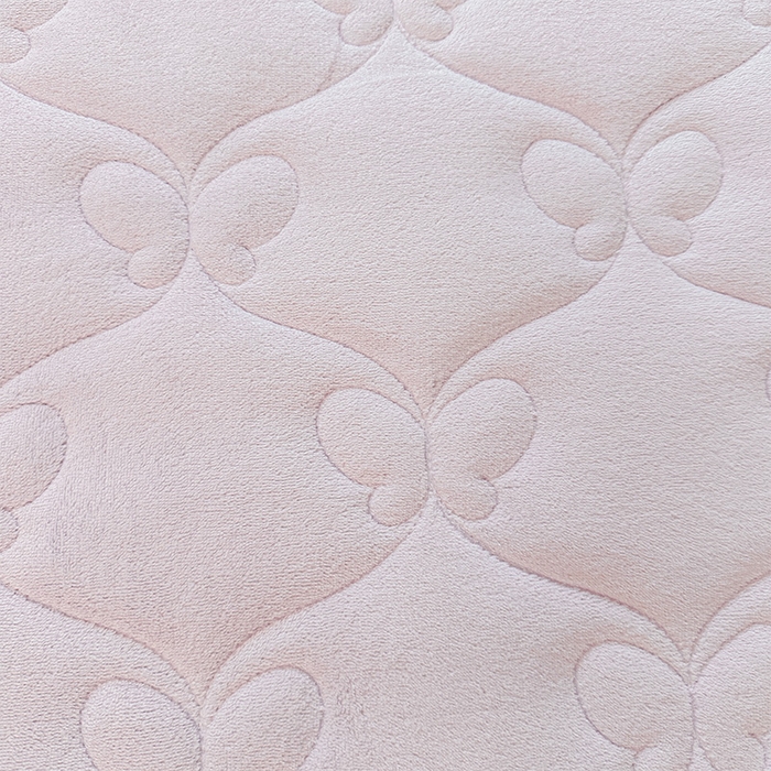 91家纺网 家纺一手货源 找家纺 虹星家纺 2025新款花边牛奶绒床裙三件套系列 蝶恋-葡萄紫