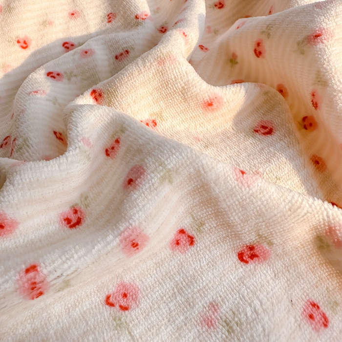 91家纺网 家纺一手货源 找家纺 欧尚 2025新款高克重牛奶绒加厚保暖印花床盖四件套 花蓉