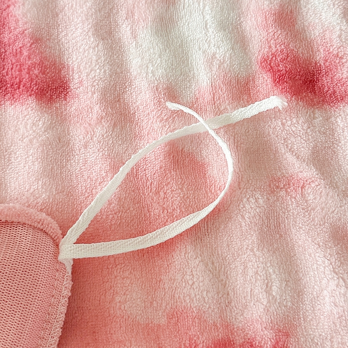 91家纺网 家纺一手货源 找家纺 柏薇 2025新款炫彩仿兔毛绒大泡泡绒印大理石纹高克重绒四件套 炫彩泡泡粉