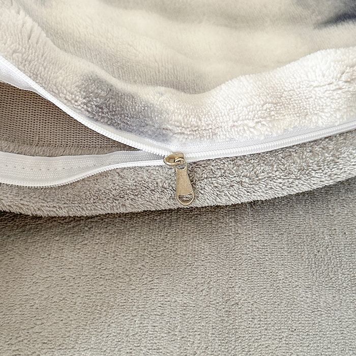 91家纺网 家纺一手货源 找家纺 柏薇 2025新款炫彩仿兔毛绒大泡泡绒印大理石纹高克重绒四件套 炫彩泡泡灰