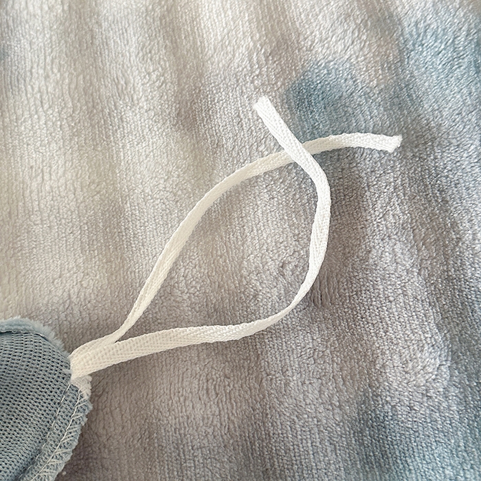 91家纺网 家纺一手货源 找家纺 柏薇 2025新款炫彩仿兔毛绒大泡泡绒印大理石纹高克重绒四件套 炫彩泡泡蓝