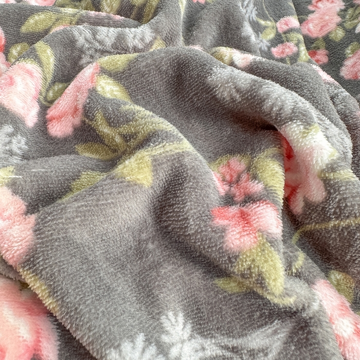 91家纺网 家纺一手货源 找家纺 欧尚 2025新款高克重牛奶绒加厚保暖印花床盖四件套 秘密花园