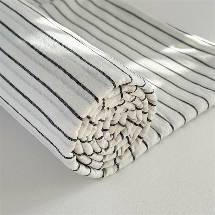 91家纺网 家纺一手货源 找家纺 恋人优选 2025新款纯棉色织床笠--无标款 白条