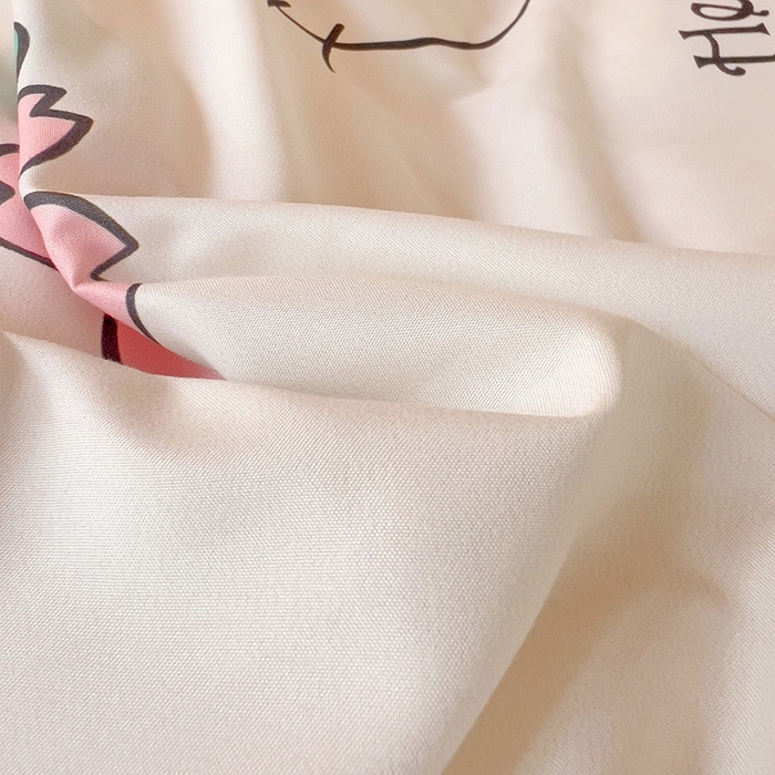 91家纺网 家纺一手货源 找家纺 港岛妹妹 2025新款云朵水洗工艺三丽鸥学生宿舍三件套上下铺三件套 三丽鸥-樱花kt猫