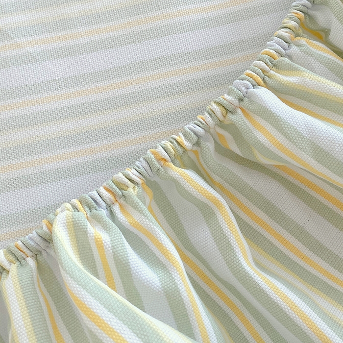 91家纺网 家纺一手货源 找家纺 爱彼家纺 2025新款老粗布床笠 老粗布床笠-北望