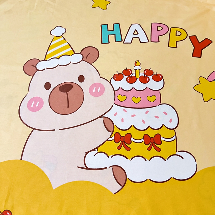 91家纺网 家纺一手货源 找家纺  吉咪兔儿童睡袋四季通用中大童纯棉秋冬季加厚小孩学生成人防踢被子神器蛋糕卡卡