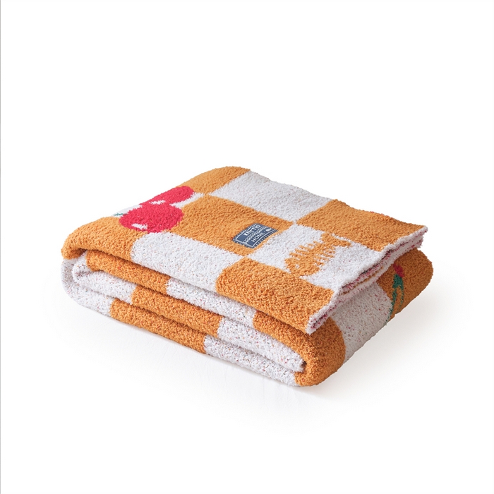 91家纺网 家纺一手货源 找家纺 （总）暖绵绵 2025新款半边绒小樱桃毛毯 新品樱洛系列（最低零售价：173元）