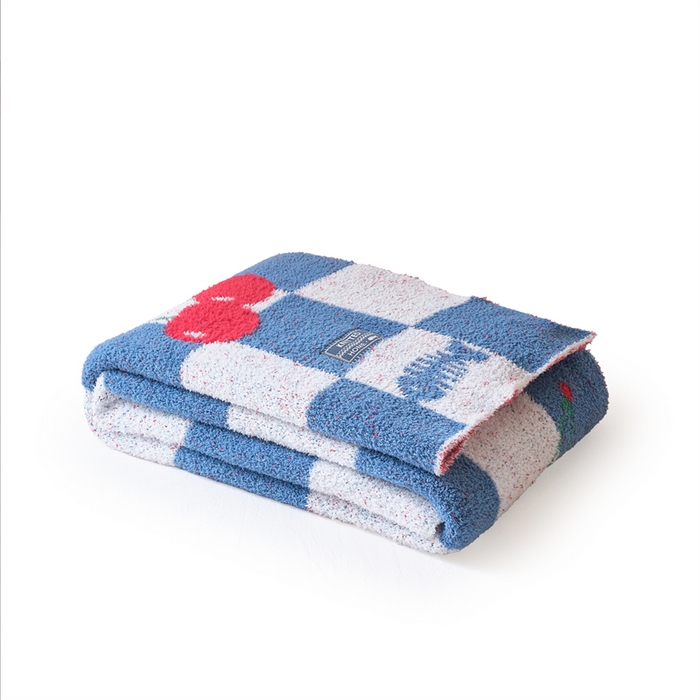 91家纺网 家纺一手货源 找家纺 （总）暖绵绵 2025新款半边绒小樱桃毛毯 新品樱洛系列（最低零售价：173元）