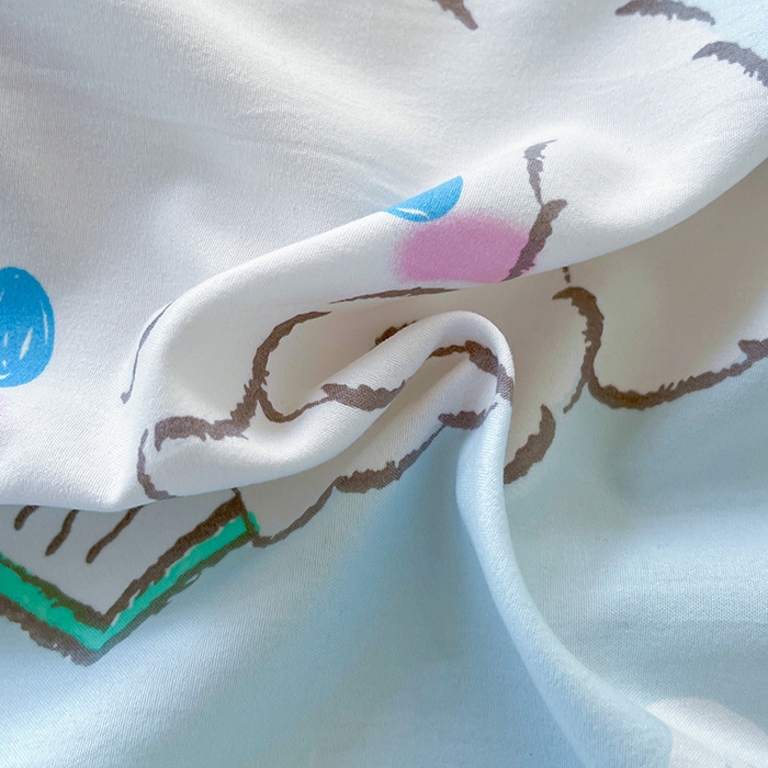 91家纺网 家纺一手货源 找家纺 港岛妹妹 2025新款云朵水洗工艺三丽鸥学生宿舍三件套上下铺三件套 三丽鸥-软萌玉桂狗蓝