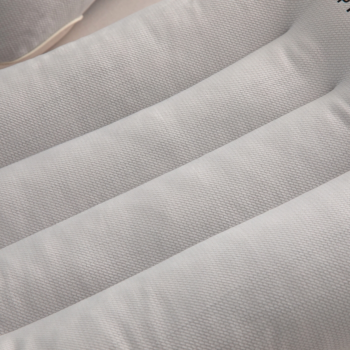 91家纺网 家纺一手货源 找家纺 九州枕芯 2025新款肩颈释压倍暖枕 灰色