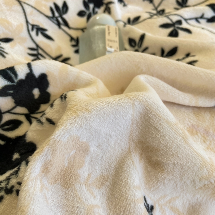 91家纺网 家纺一手货源 找家纺 （总）大麦家纺 2025年新款兔毛花边印花牛奶绒四件套