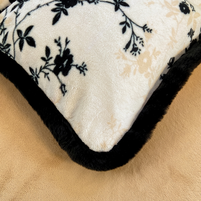 91家纺网 家纺一手货源 找家纺 （总）大麦家纺 2025年新款兔毛花边印花牛奶绒四件套