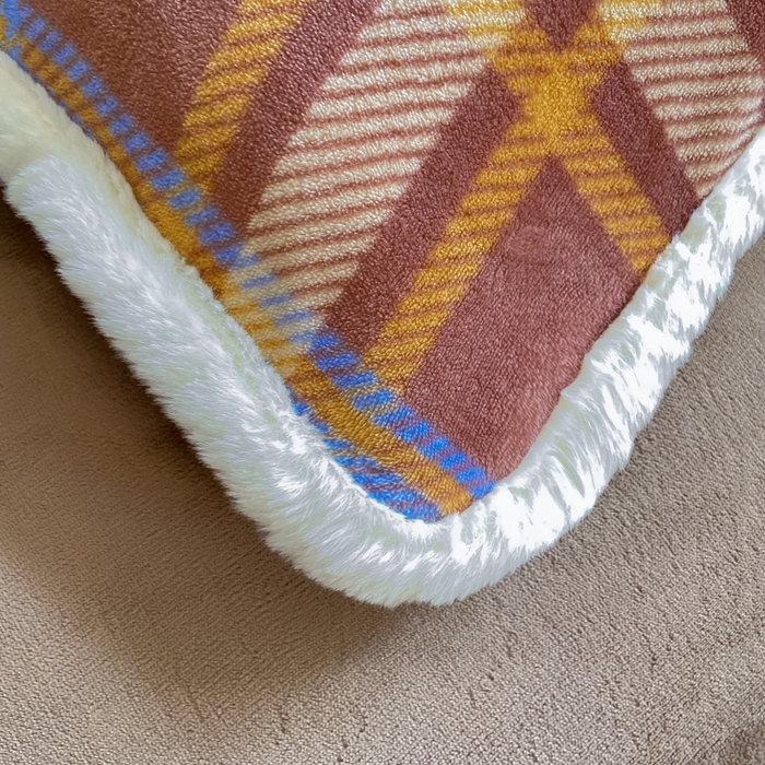 91家纺网 家纺一手货源 找家纺 大麦家纺 2025年新款兔毛花边印花牛奶绒四件套 奔跑汪汪