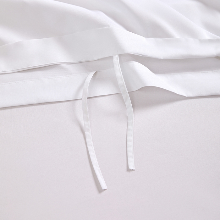 91家纺网 家纺一手货源 找家纺 罗菲尼酒店用品 2025新款高仿棉织带酒店宾馆四件套套件经典织带款 经典织带-咖啡