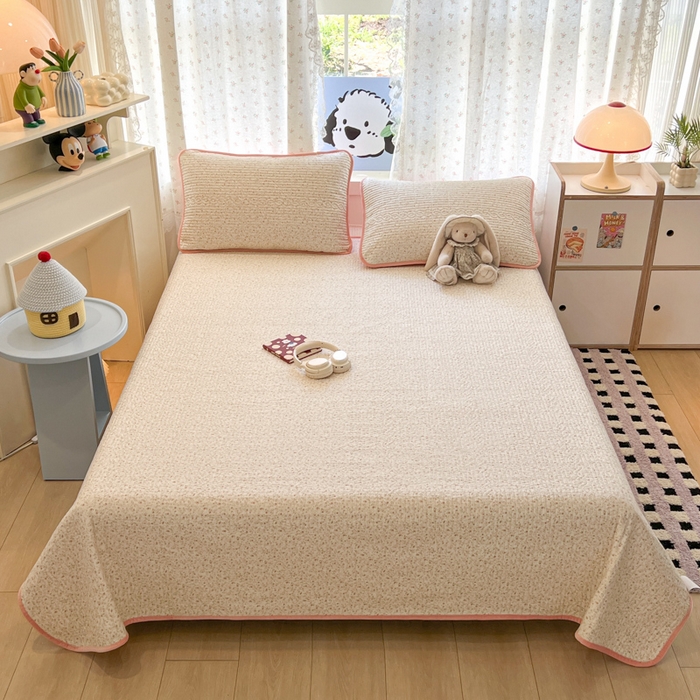 91家纺网 家纺一手货源 找家纺 （总）沐纯家居 2025新款婴儿绒纯棉水洗床盖