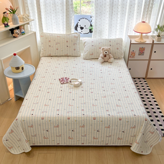 91家纺网 家纺一手货源 找家纺 （总）沐纯家居 2025新款婴儿绒纯棉水洗床盖