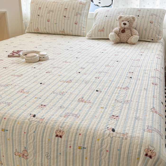 91家纺网 家纺一手货源 找家纺 （总）沐纯家居 2025新款婴儿绒纯棉水洗床盖