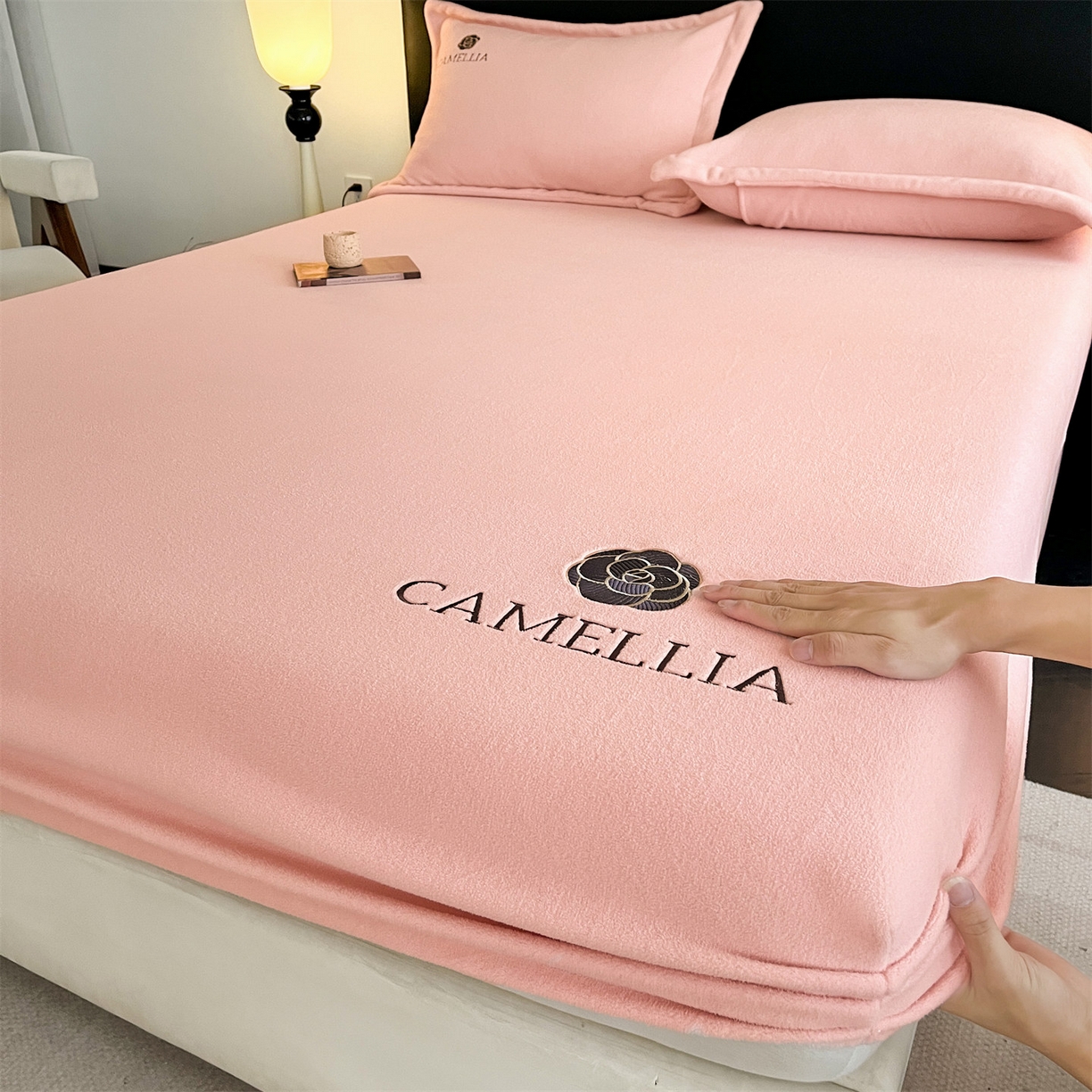 91家纺网 家纺一手货源 找家纺 （总）笙意家纺 2025新款全棉纯棉60水洗亮面浮雕立体提花四件套