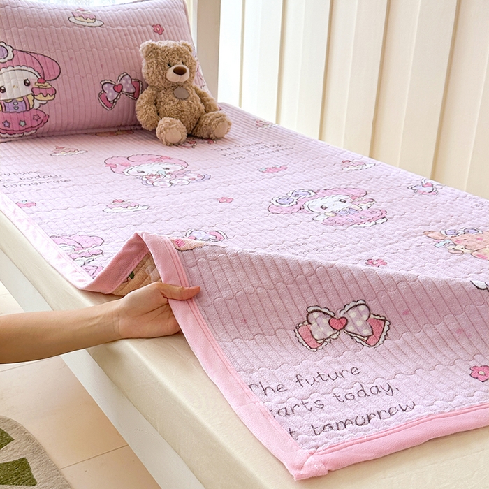 91家纺网 家纺一手货源 找家纺 （总）丫丫家纺 2025新款牛奶绒床盖