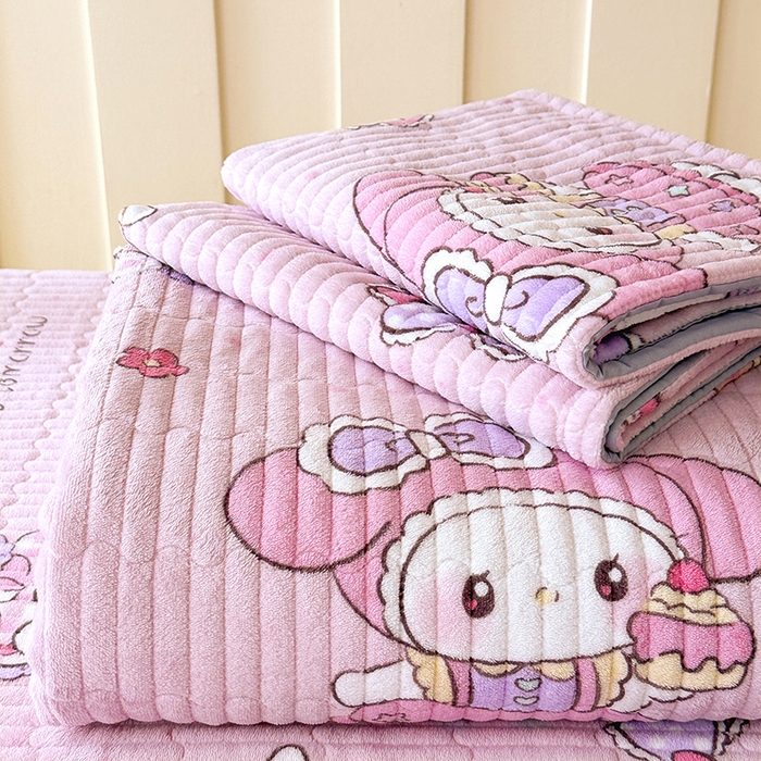 91家纺网 家纺一手货源 找家纺 （总）丫丫家纺 2025新款牛奶绒床盖