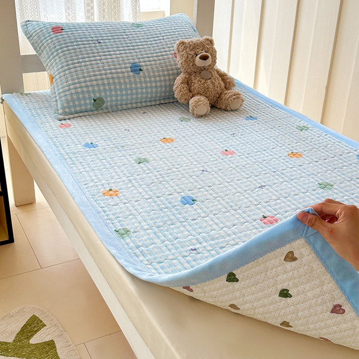 91家纺网 家纺一手货源 找家纺 丫丫家纺 2025新款牛奶绒床盖 如意瓜