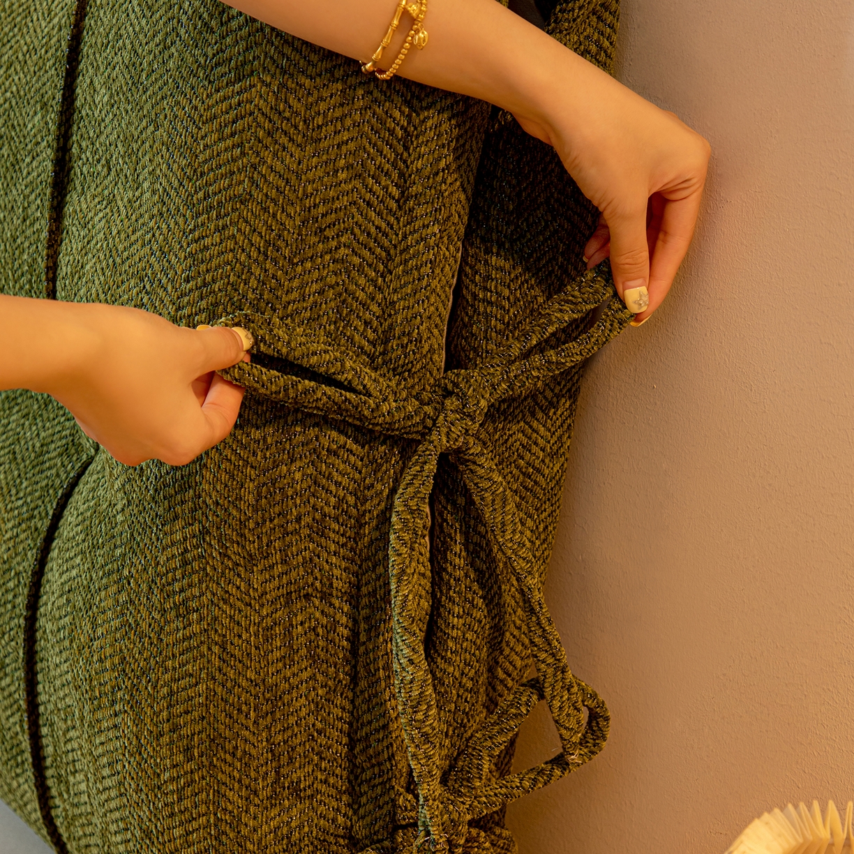 91家纺网 家纺一手货源 找家纺 （总）沐沐家纺 2026新款人字纹床头靠背