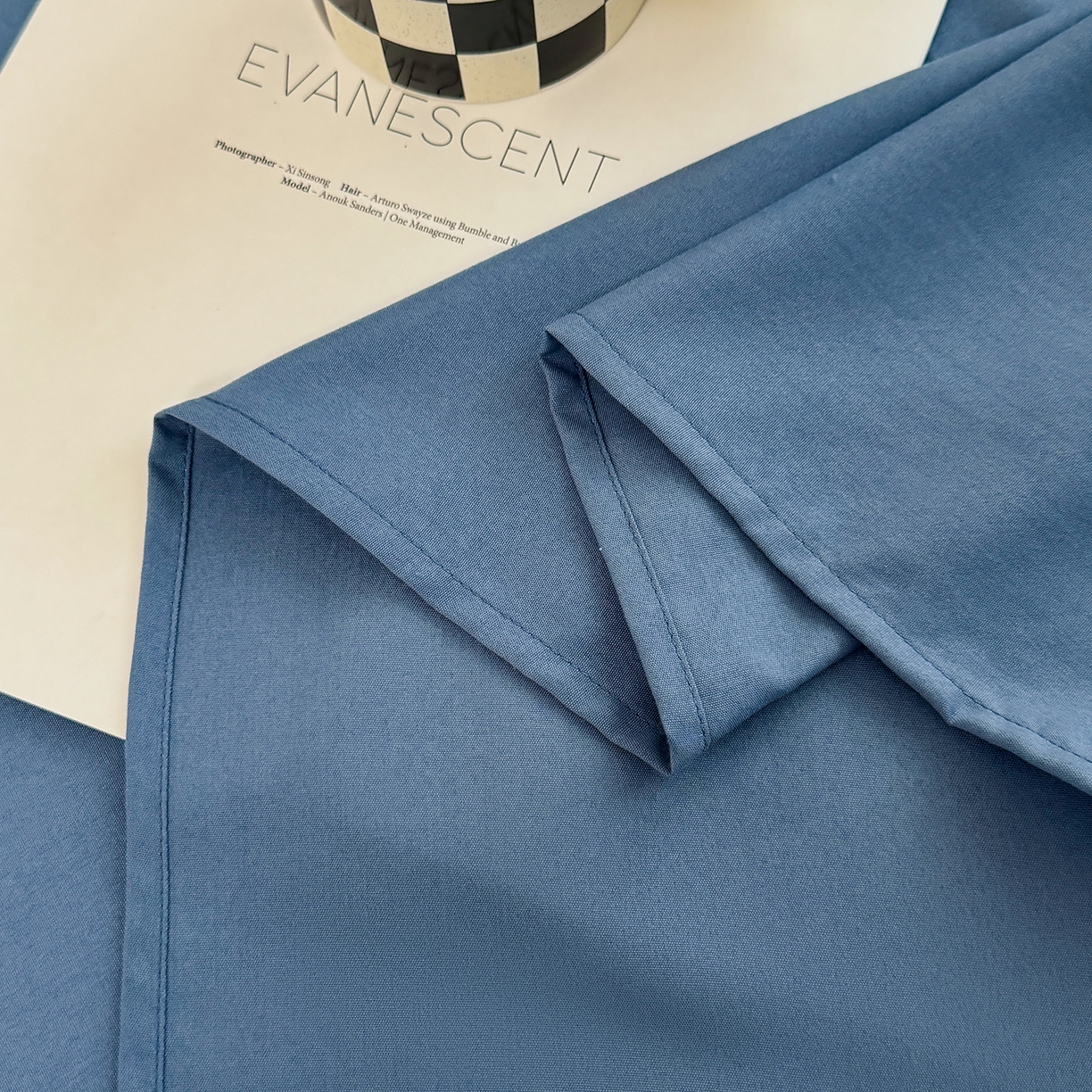 91家纺网 家纺一手货源 找家纺 十一家居 2025年新款ins风A类母婴级亲肤云朵水洗棉单床单 深蓝