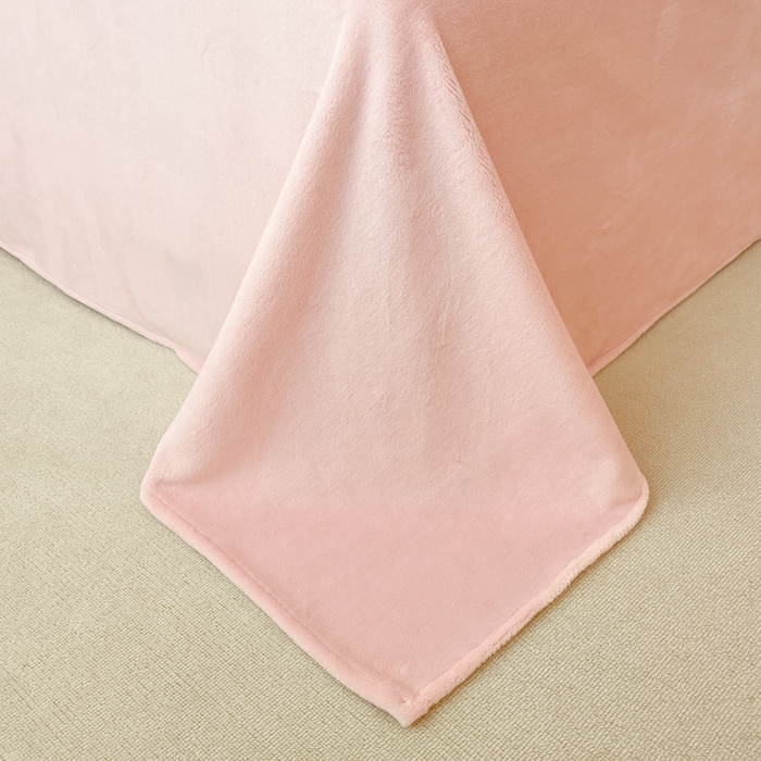 91家纺网 家纺一手货源 找家纺 （总）启发 2025新款牛奶绒毛巾绣四件套场景一