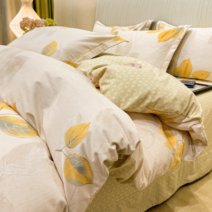 91家纺网 家纺一手货源 找家纺 （总）木易家居 2025新款100%全棉纯棉加厚四件套（礼盒包装）（提供买家秀）