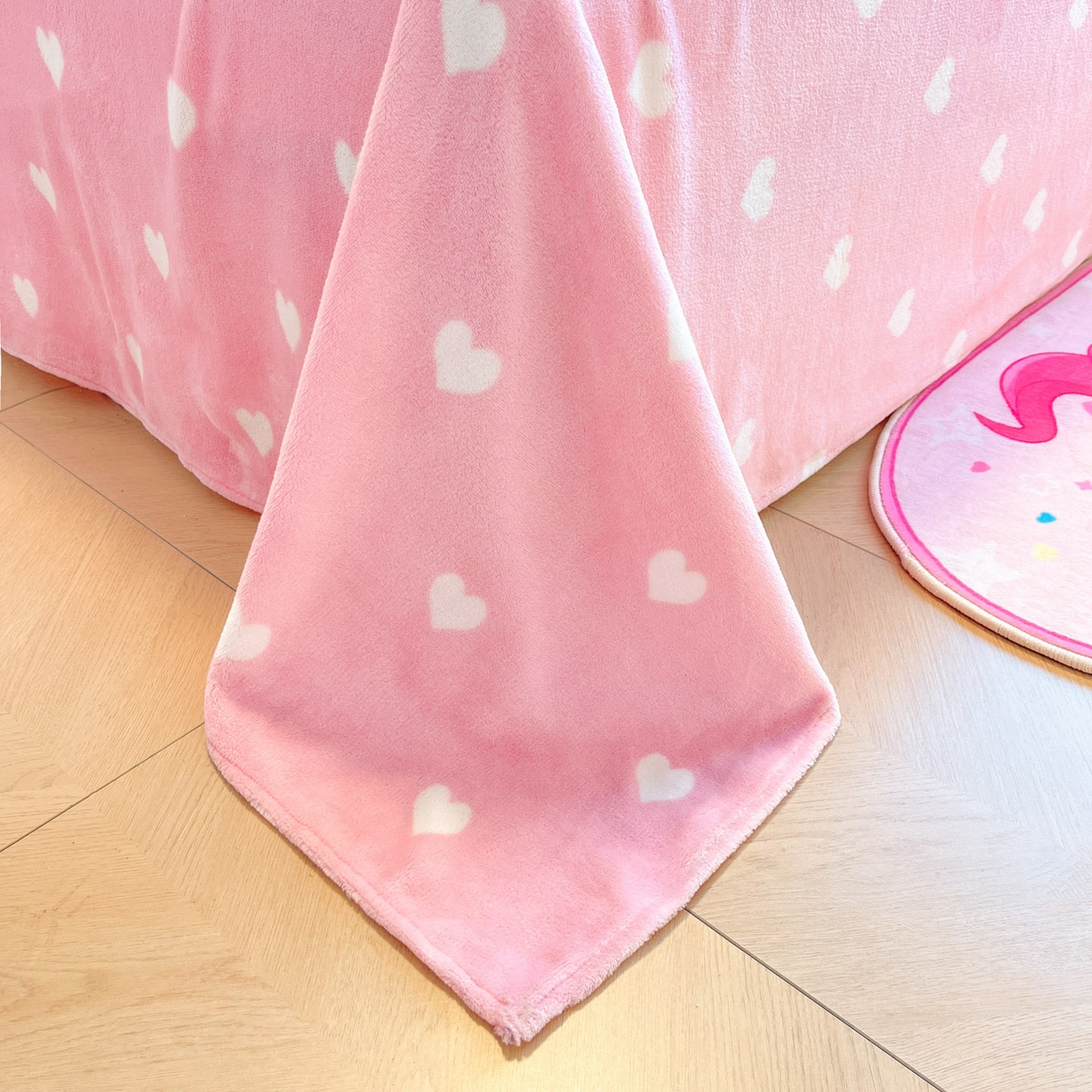 91家纺网 家纺一手货源 找家纺 （总）暮思家居 2025新款正版授权小马宝莉大阪数码印花高克重加厚保暖牛奶绒四件套