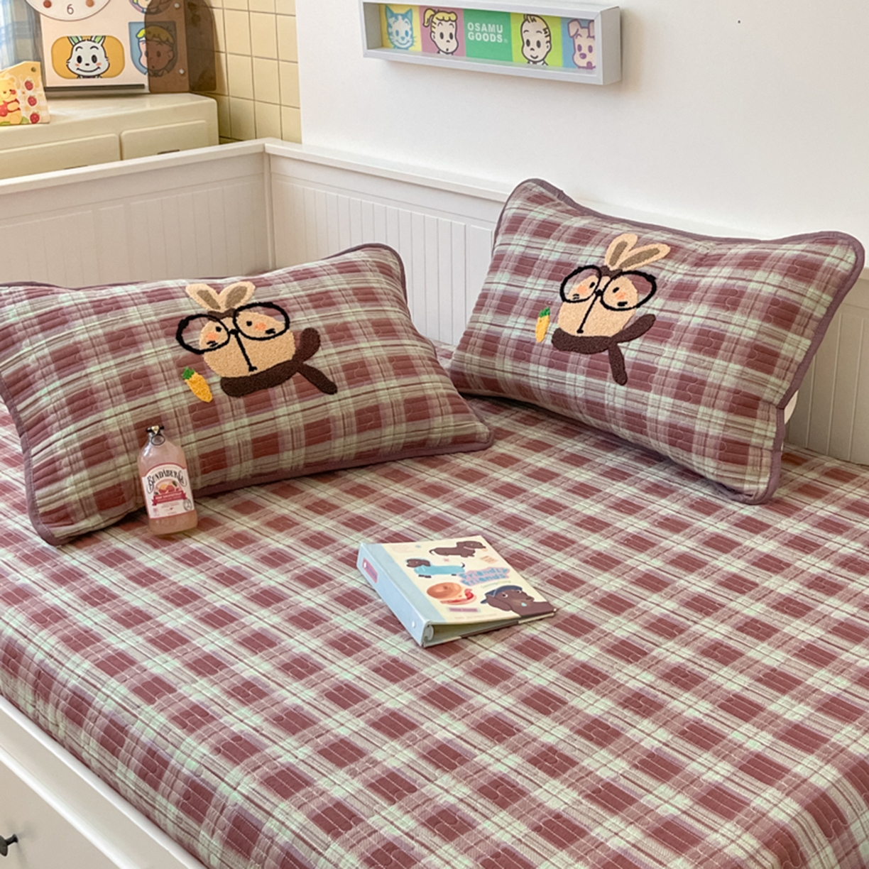 91家纺网 家纺一手货源 找家纺 （总）老帅的工厂店 2025新款A类云感懒人冬季一体被床盖四件套