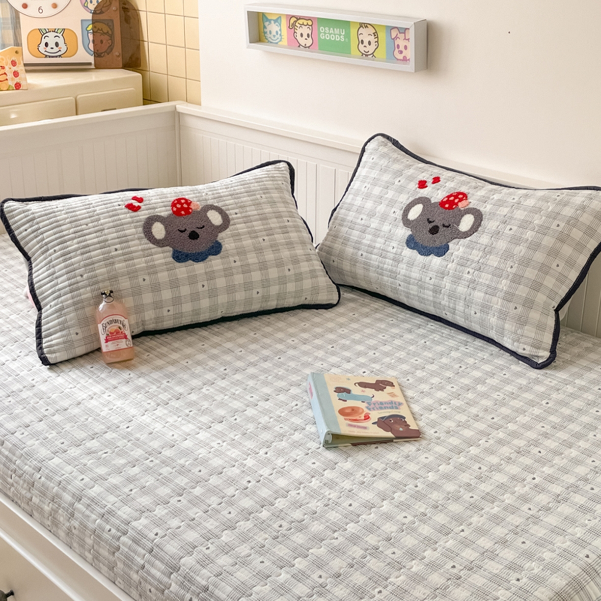 91家纺网 家纺一手货源 找家纺 （总）老帅的工厂店 2025新款A类云感懒人冬季一体被床盖四件套