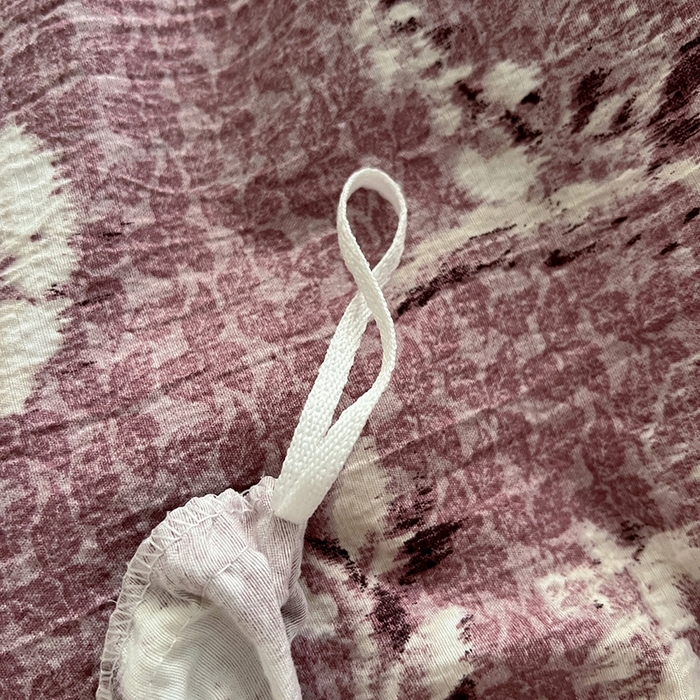 91家纺网 家纺一手货源 找家纺 仟网汇 2025新款亚麻复古花边系列四件套铃兰