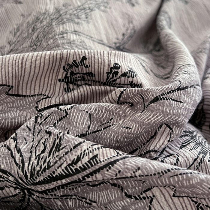 91家纺网 家纺一手货源 找家纺 仟网汇 2025新款亚麻复古花边系列四件套麦卡伦