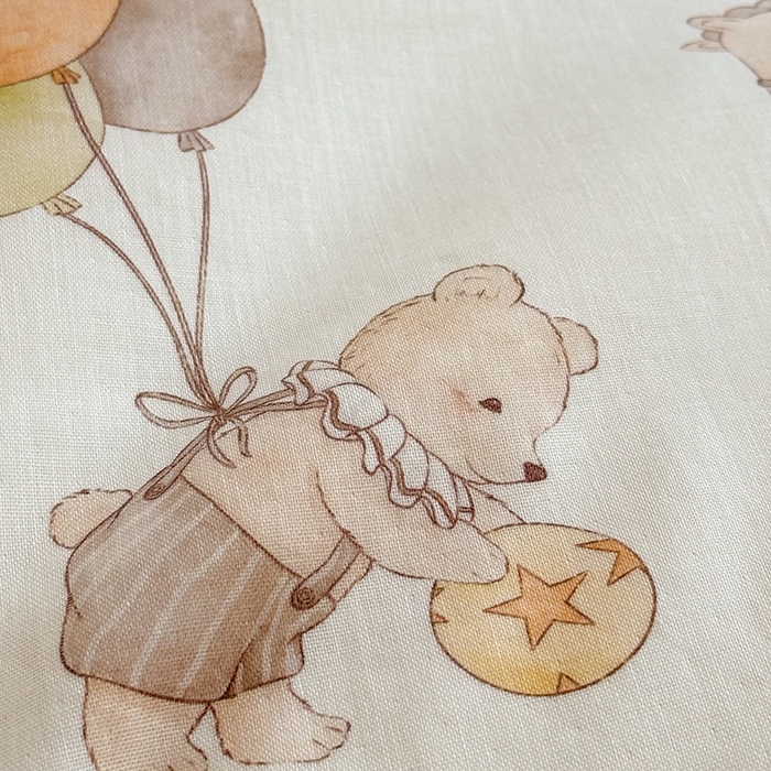 91家纺网 家纺一手货源 找家纺 嗨生活 2025新款森林系原创儿童全棉双层纱春秋被冬被幼儿园被子 缤纷马戏团