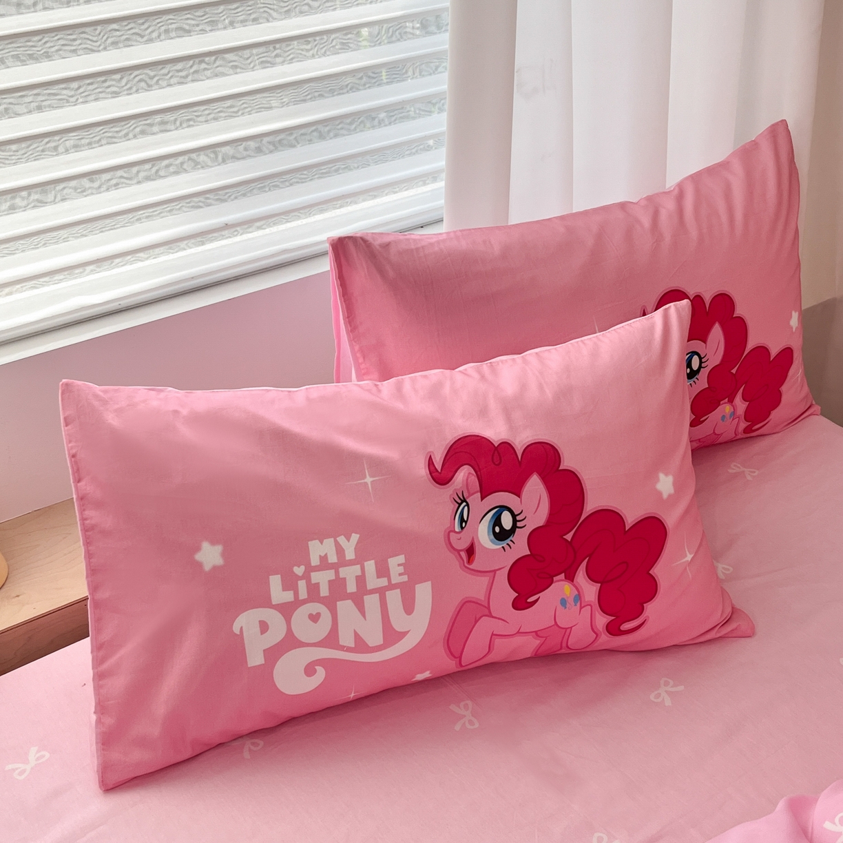 91家纺网 家纺一手货源 找家纺 （总）暮思家居 2025新款正版授权小马宝莉大版全棉数码印花纯棉四件套