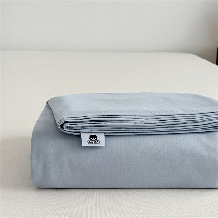 91家纺网 家纺一手货源 找家纺 （总）宝时兰 2025新款加厚100%全棉高支高密长绒棉纯色磨毛床单纯棉单件床单-系列二【提供买家秀/可定制其他尺寸】