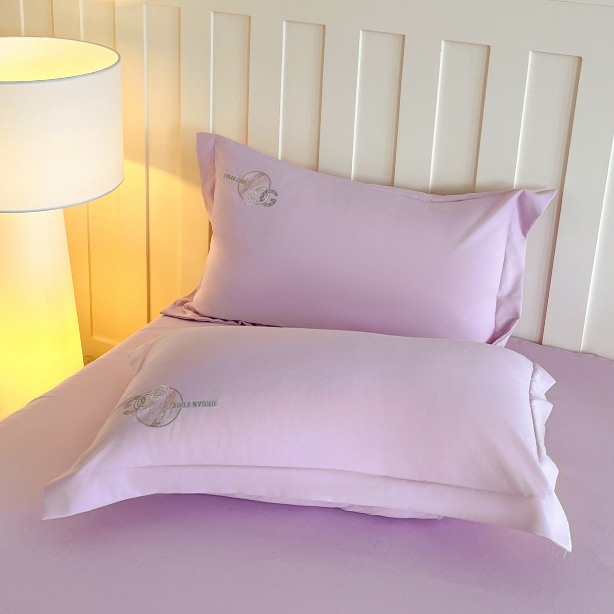 91家纺网 家纺一手货源 找家纺 （总）文黛家居 2025新款高克重水洗棉绣花四件套-奢侈生活