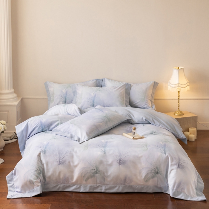 91家纺网 家纺一手货源 找家纺 （总）巧玲珑 2025新款ABk版新疆棉双拼四件套（新花色已更新）