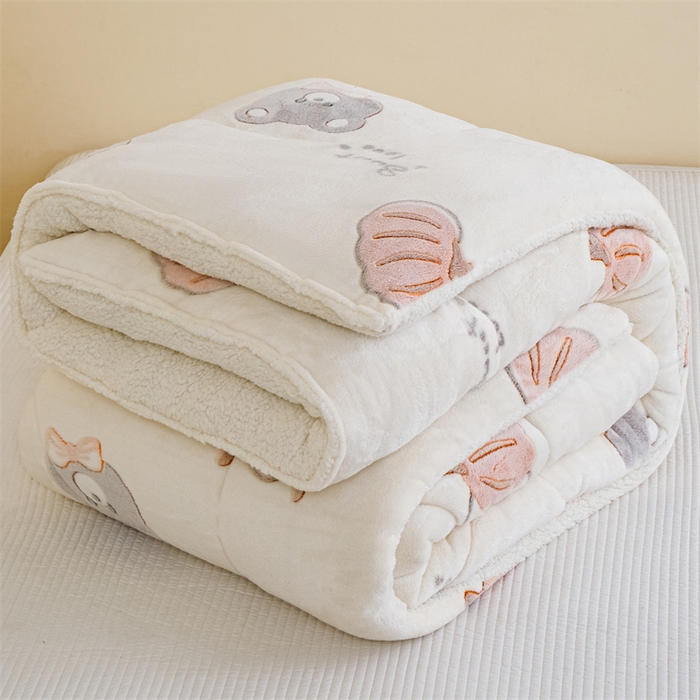 91家纺网 家纺一手货源 找家纺 曼町家居 2025新款加厚升级款雪花绒印花冬被 被子被芯 绅士派对