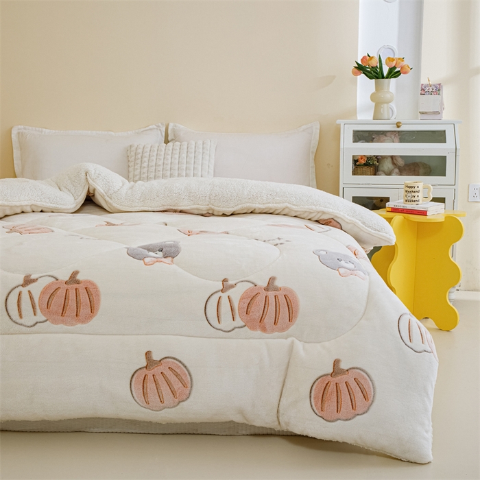 91家纺网 家纺一手货源 找家纺 曼町家居 2025新款加厚升级款雪花绒印花冬被 被子被芯 绅士派对