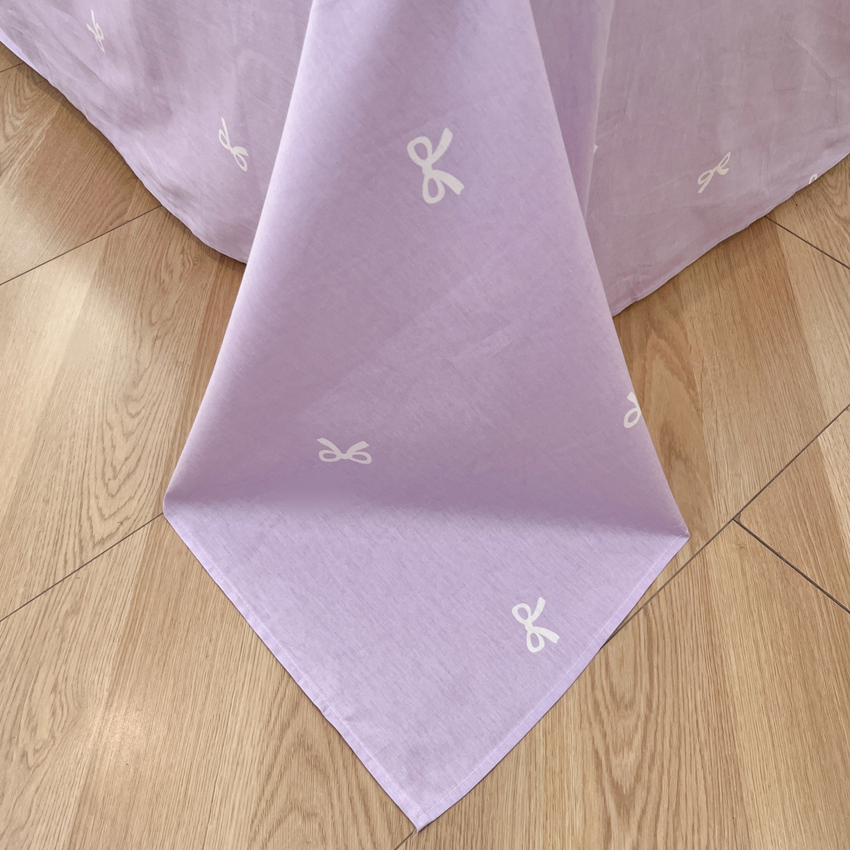 91家纺网 家纺一手货源 找家纺 暮思家居 2025新款正版授权小马宝莉大版全棉数码印花纯棉四件套 大版-梦幻紫悦