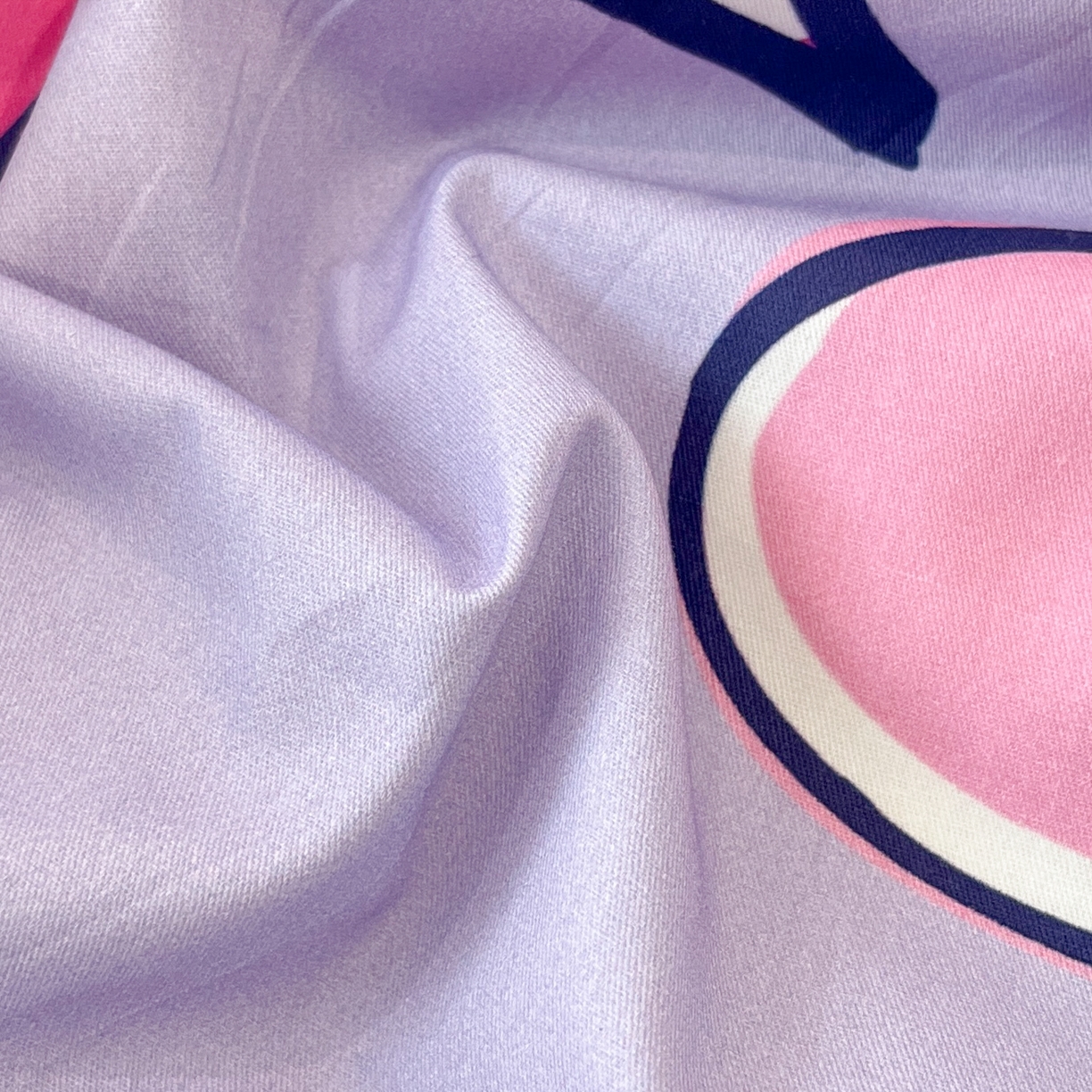 91家纺网 家纺一手货源 找家纺 暮思家居 2025新款正版授权小马宝莉大版全棉数码印花纯棉四件套 大版-梦幻紫悦