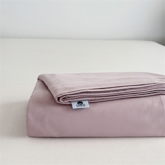 91家纺网 家纺一手货源 找家纺 宝时兰 2025新款加厚100%全棉高支高密长绒棉纯色磨毛床单纯棉单件床单-系列二【提供买家秀/可定制其他尺寸】 叠拍图