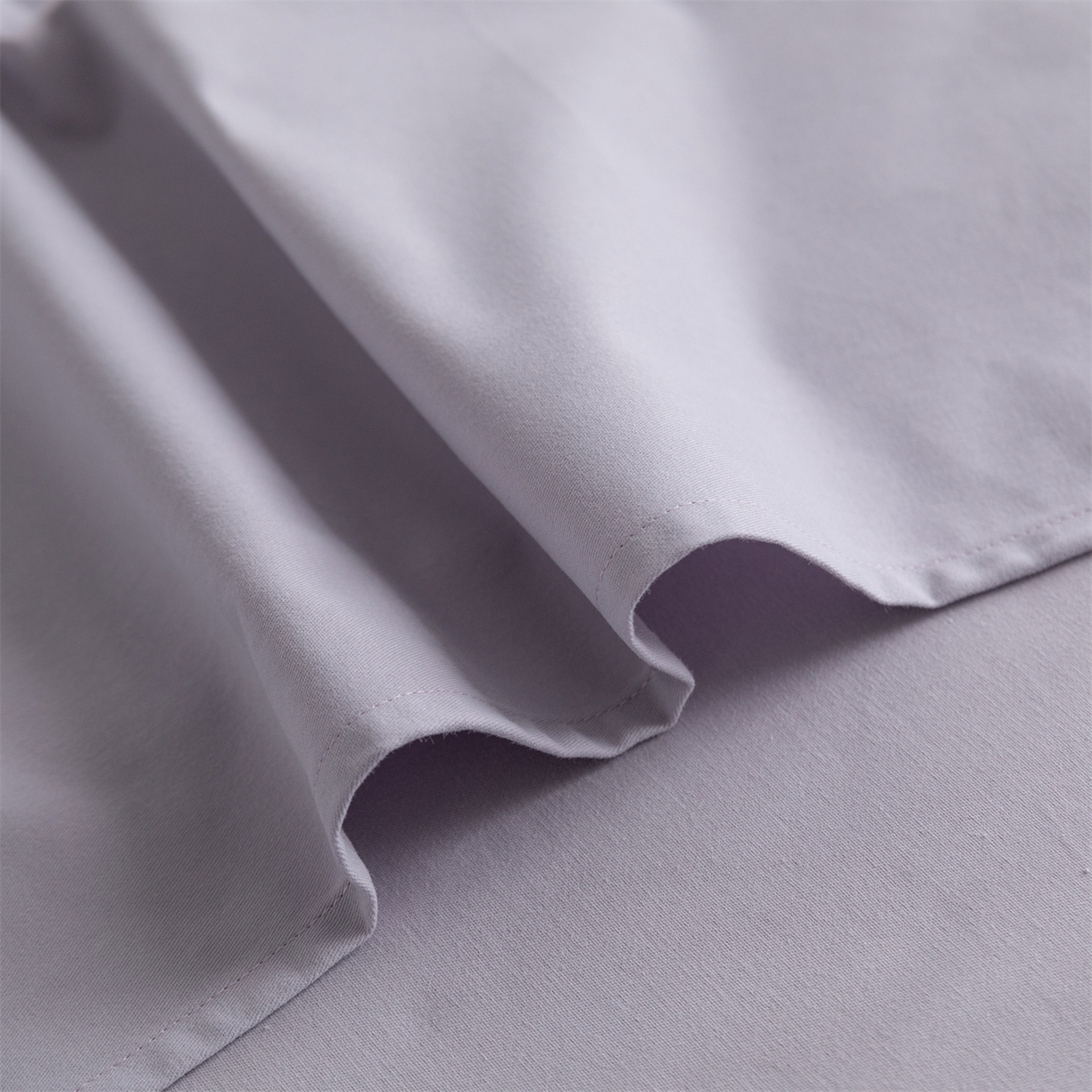 91家纺网 家纺一手货源 找家纺 宝时兰 2025新款加厚100%全棉高支高密长绒棉纯色磨毛床单纯棉单件床单-系列二【提供买家秀/可定制其他尺寸】 丁香紫